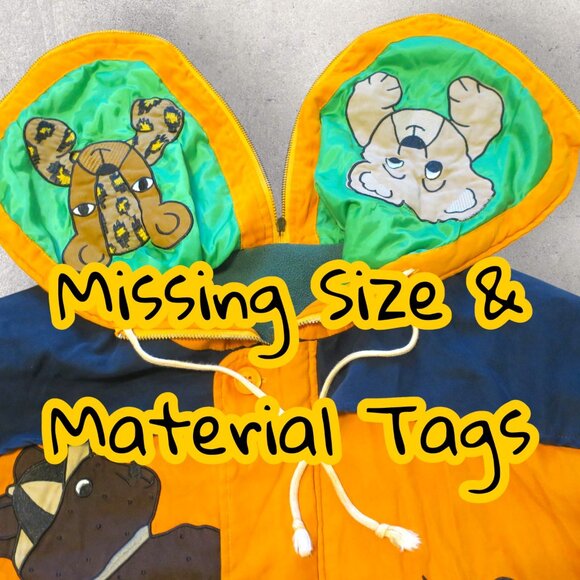 Vintage Jean Charles De Castelbajac Sport Animal Family Collection Jacket Large - Picture 6 of 7